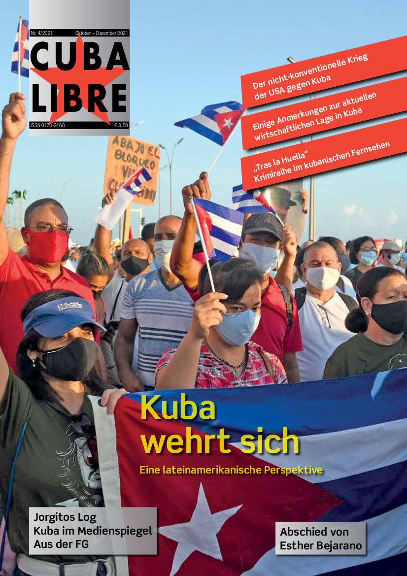 CUBA LIBRE 4-2021, Zeitschrift der Freundschaftsgesellschaft BRD-Kuba