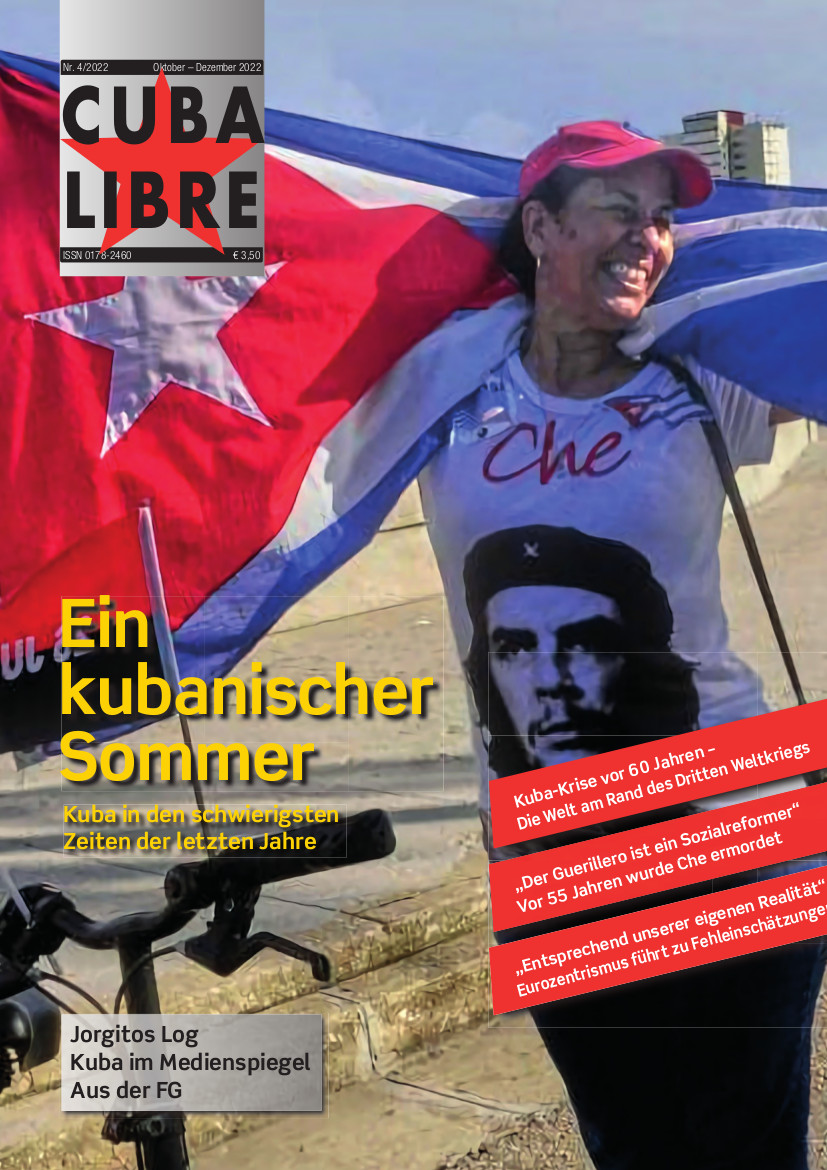 CUBA LIBRE 4-2022, Zeitschrift der Freundschaftsgesellschaft BRD-Kuba