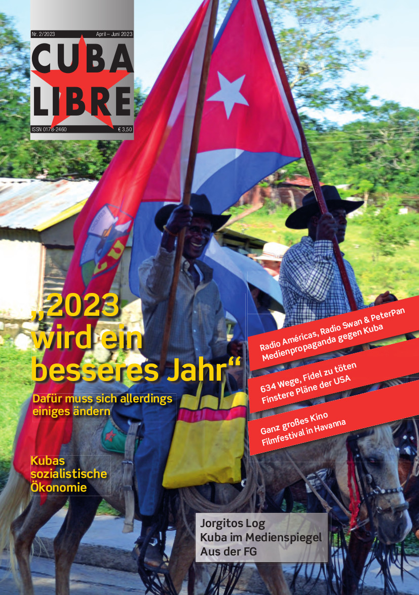 CUBA LIBRE 2-2023, Zeitschrift der Freundschaftsgesellschaft BRD-Kuba