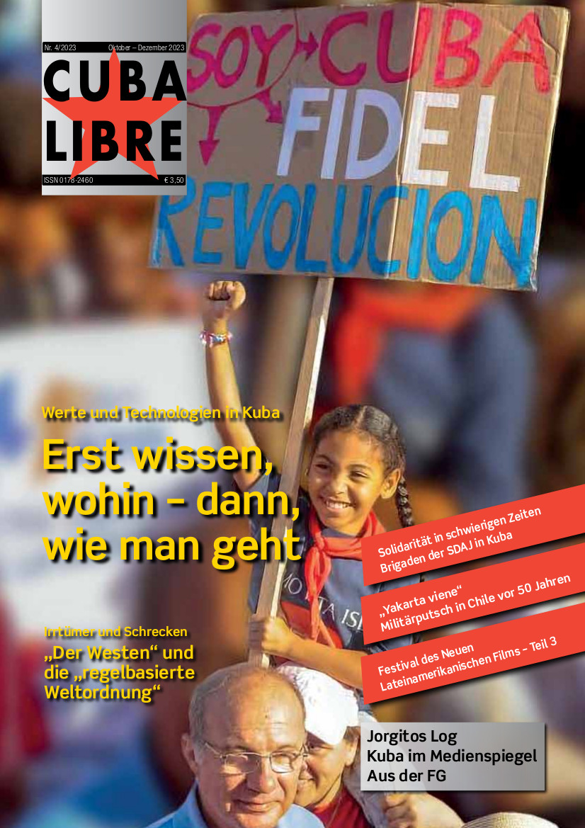 CUBA LIBRE 1-2023, Zeitschrift der Freundschaftsgesellschaft BRD-Kuba