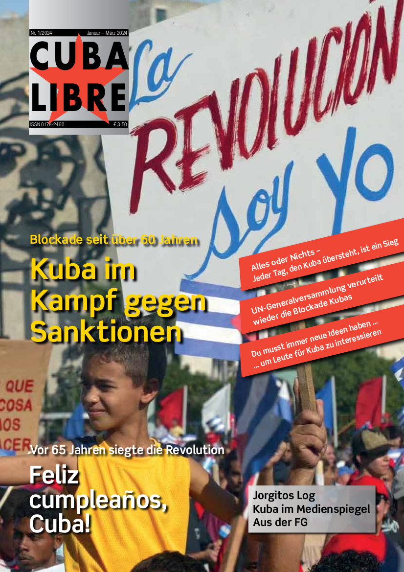 CUBA LIBRE - Zeitschrift der Freundschaftsgesellschaft BRD-Kuba