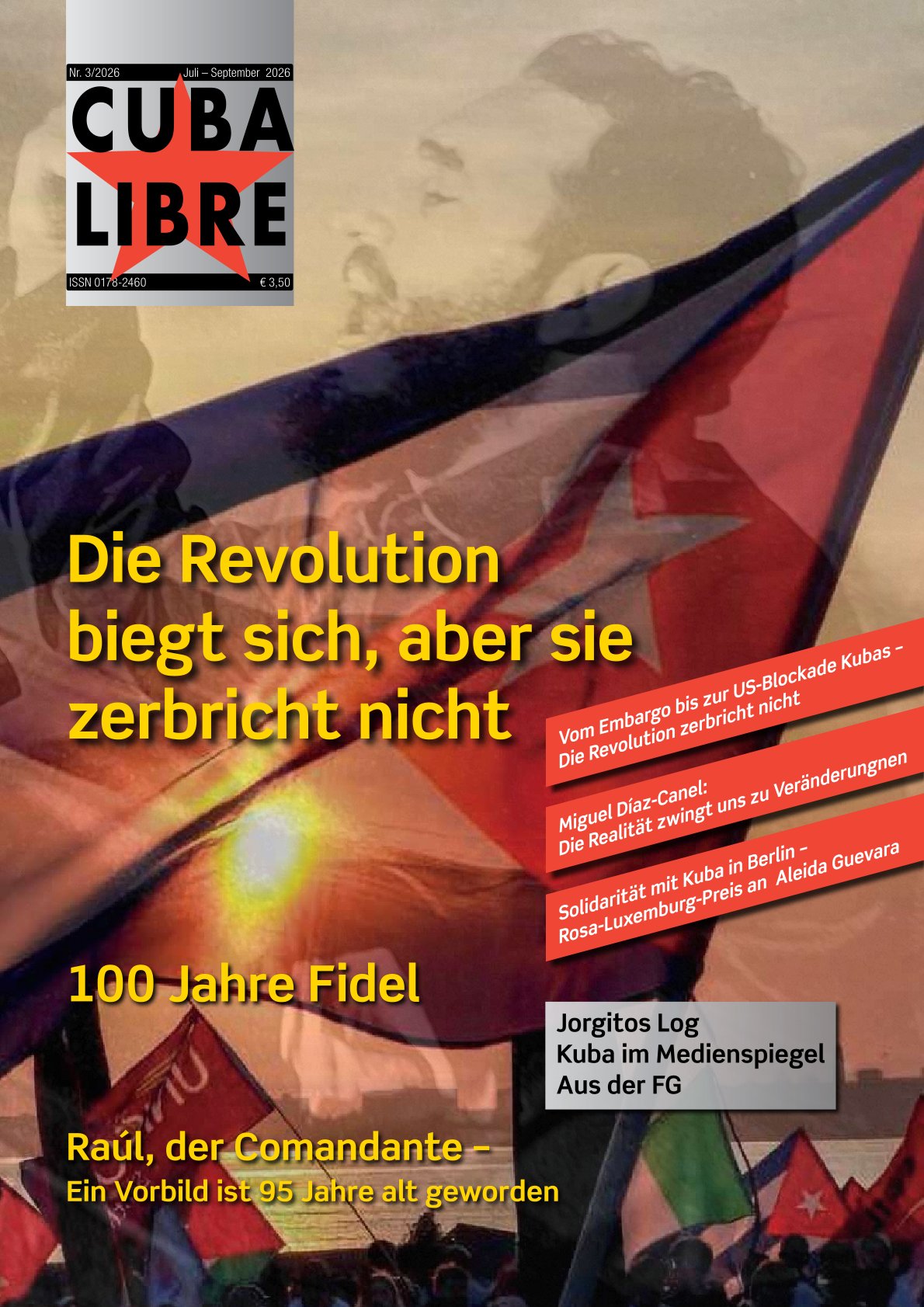 CUBA LIBRE 2026-2, Zeitschrift der Freundschaftsgesellschaft BRD-Kuba