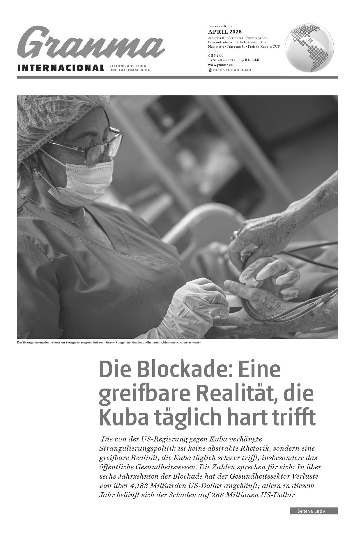 Granma Internacional April 2026