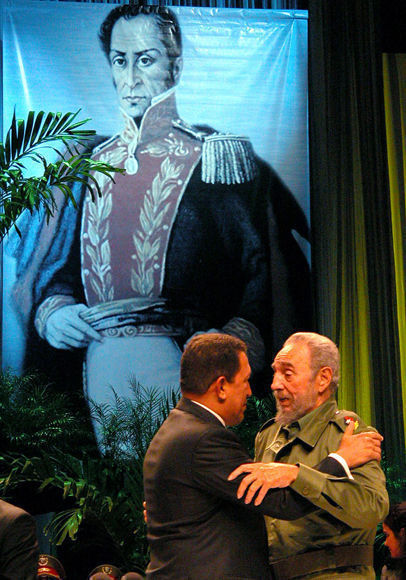 Verleihung des Ordens an Hugo Chávez