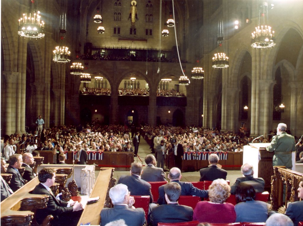 Kuba-Solidaritätsveranstaltung in der Riverside Church