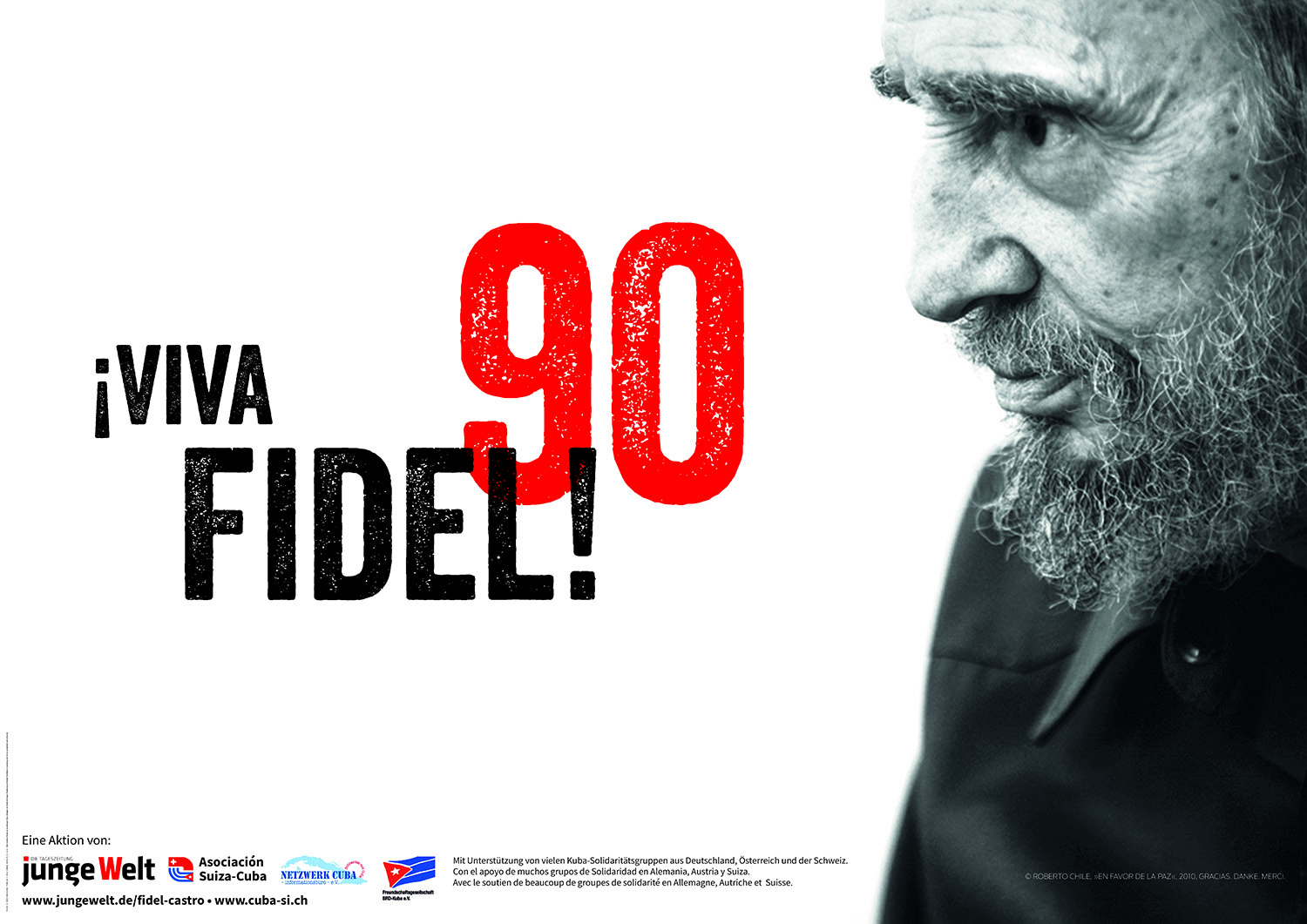 Fidel Castro zum 90. Geburtstag