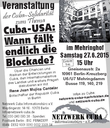 Cuba - USA: Wann fällt endlich die Blockade?