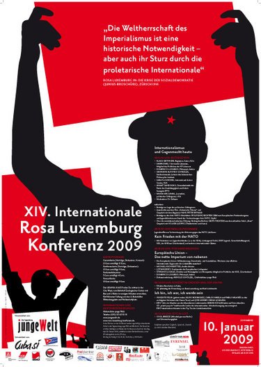 Plakat Rosa-Luxemburg-Konferenz