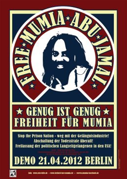 Demonstration: Genug ist genug - Freiheit fr Mumia - sofort!