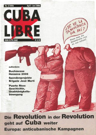 CUBA LIBRE, Zeitschrift der Freundschaftsgesellschaft BRD-Kuba