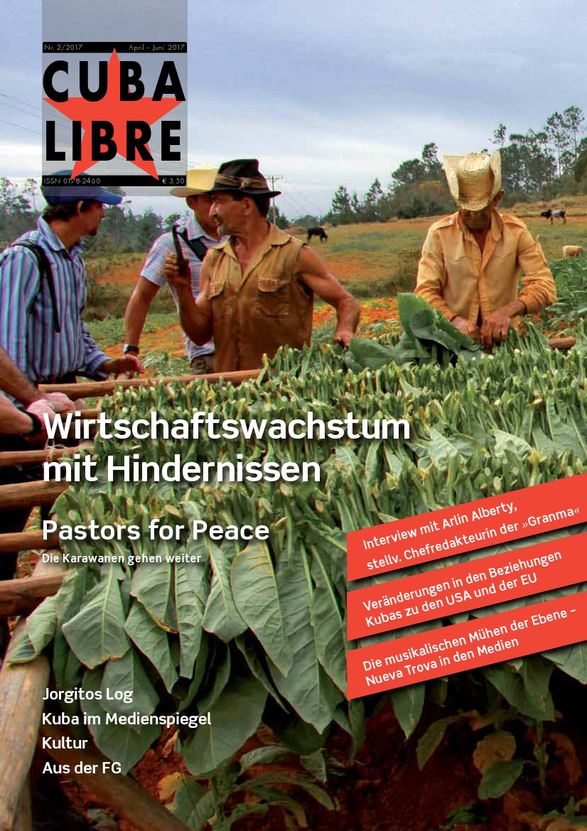 CUBA LIBRE, Zeitschrift der Freundschaftsgesellschaft BRD-Kuba