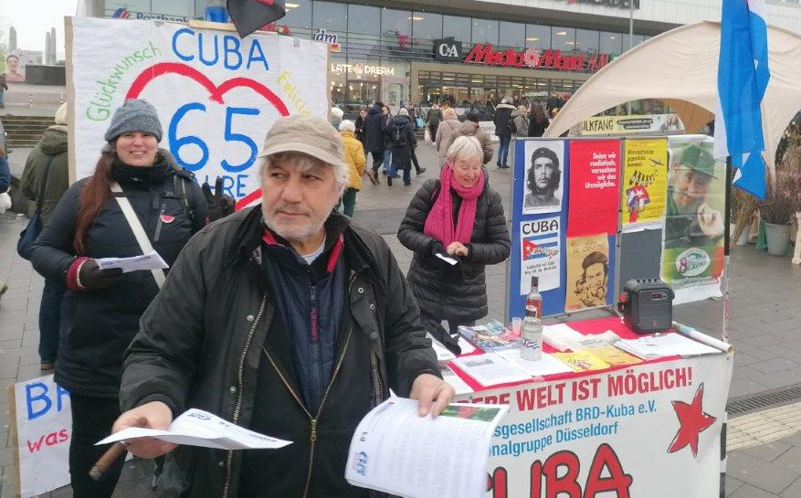 Kundgebung: Unblock Cuba! in Düsseldorf