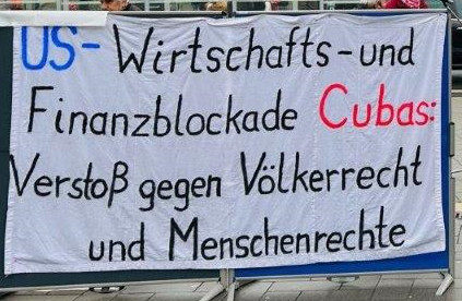 Kundgebung: Unblock Cuba! in Düsseldorf