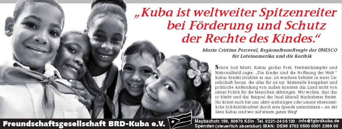 Förderung und Schutz der Rechte des Kindes