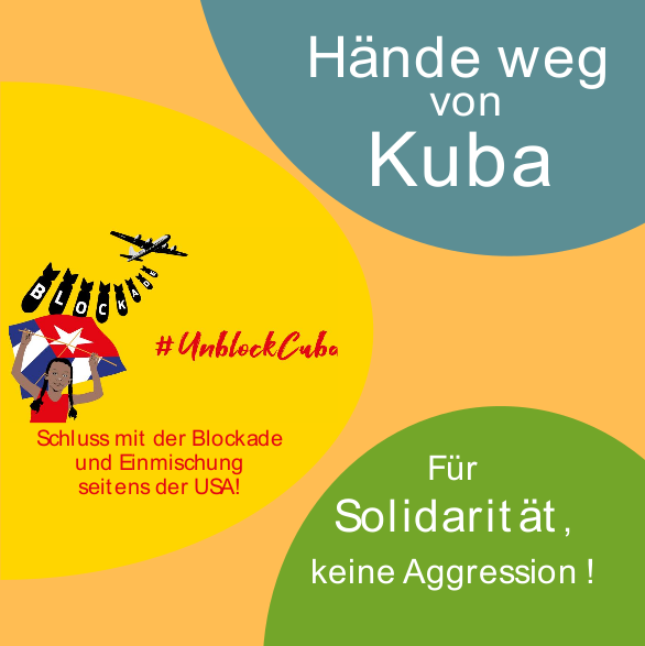 Hände weg von Kuba