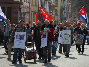 Aktionstag 17. März 2012 Frankfurt: Freiheit für die fünf Kubaner