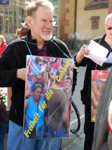 Aktionstag Freiheit für die fünf Kubaner, 17. März 2012 in Frankfurt