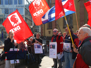 Kundgebung Freiheit für die fünf Kubaner, 17. März 2012 Frankfurt Hauptwache