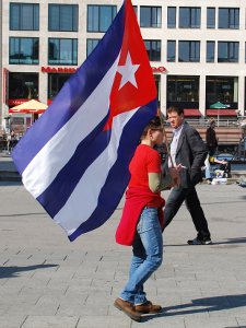 Aktionstag Freiheit für die fünf Kubaner, 17. März 2012 in Frankfurt