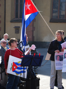 Aktionstag Freiheit für die fünf Kubaner, 17. März 2012 in Frankfurt