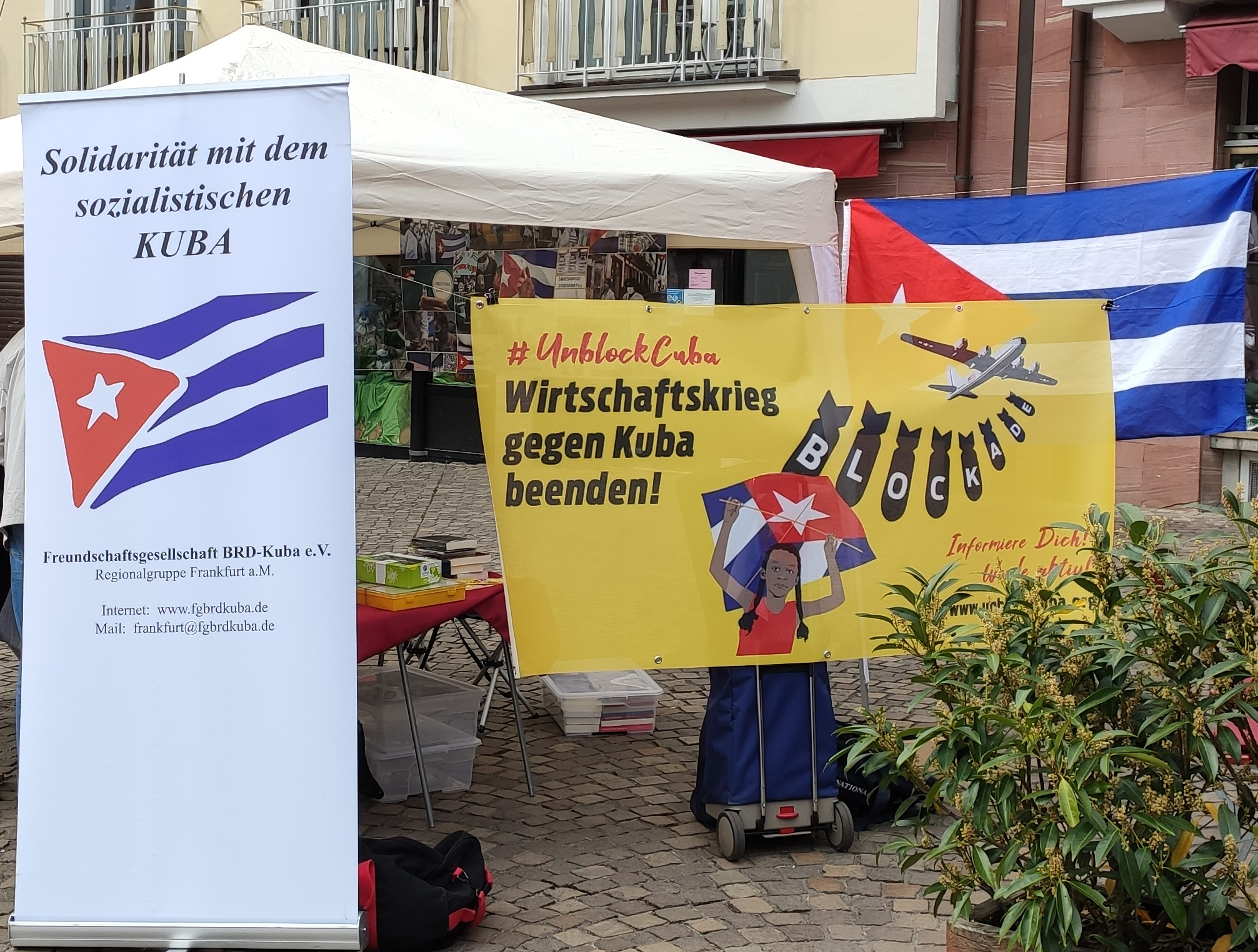 1. Mai - Infostand