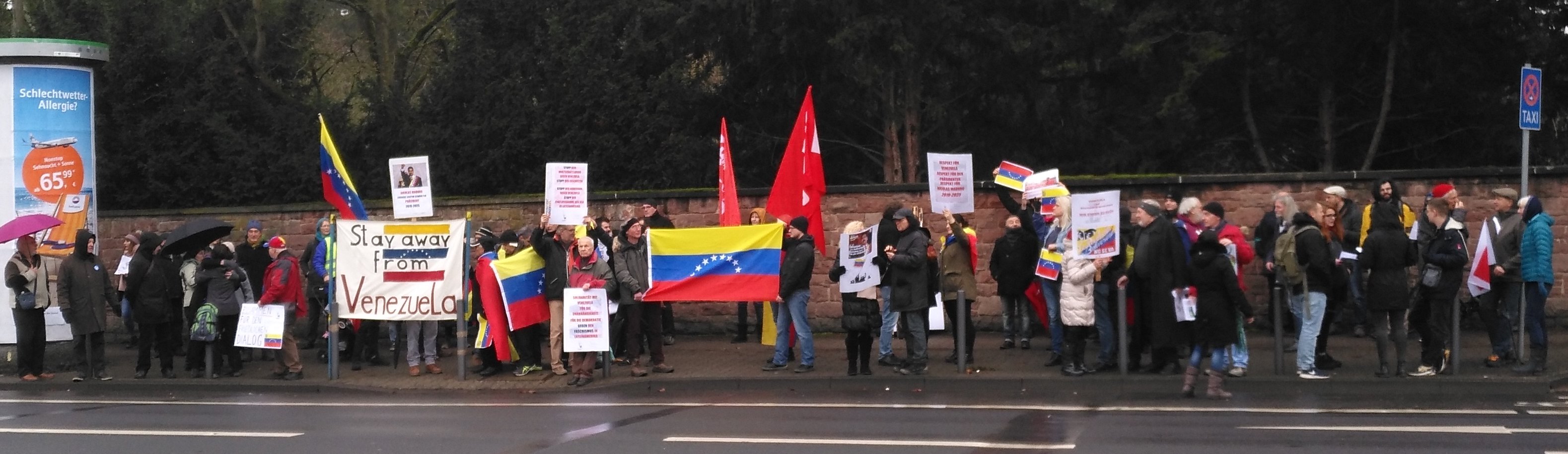 Hände Weg von Venezuela - Kundgebung