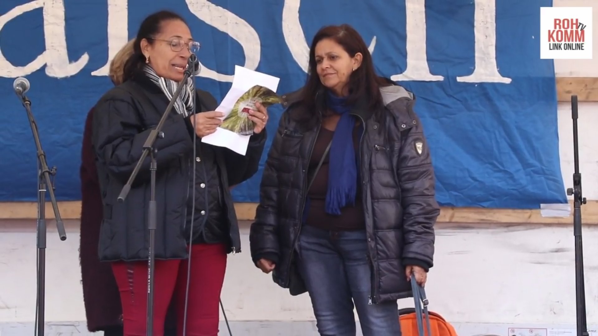 Zwei "Guantanameras" in Deutschland - Ostermarsch 2018