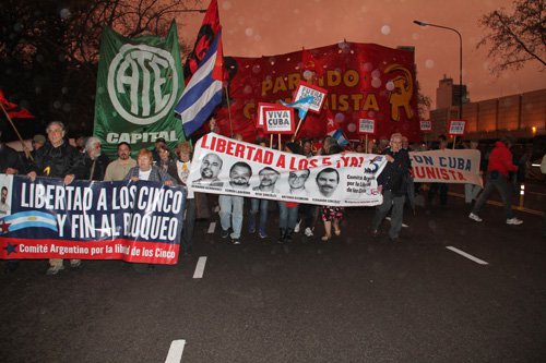 Demonstration in Buenos Aires