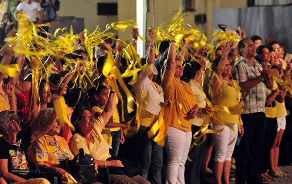 Angehürige der Cuban Five in Havanna