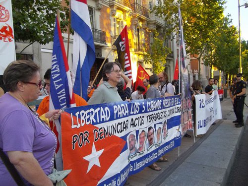 Demonstration in Madrid