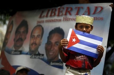 Internationaler Aktionstag Cuban 5 - Tegucigalpa