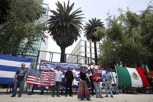 Internationaler Aktionstag Cuban 5 - Mexiko-Stadt