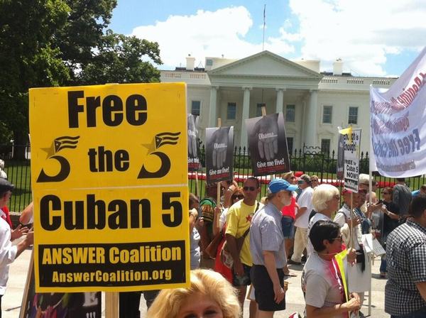 Free the Cuban Five, Demo in Washington