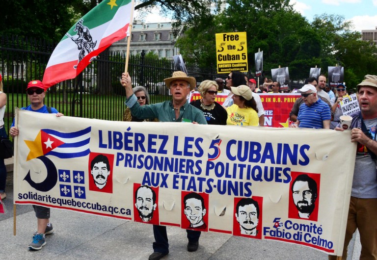 Free the Cuban Five, Demo in Washington