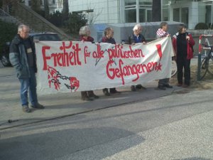 Aktionstag Freiheit für die fünf Kubaner, 17. März 2012 in Hamburg