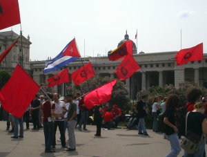 Demonstration zum Alternativengipfel 2006 in Wien