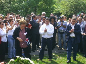 Aleida Guevara und Außenminister Felipe Pérez Roque