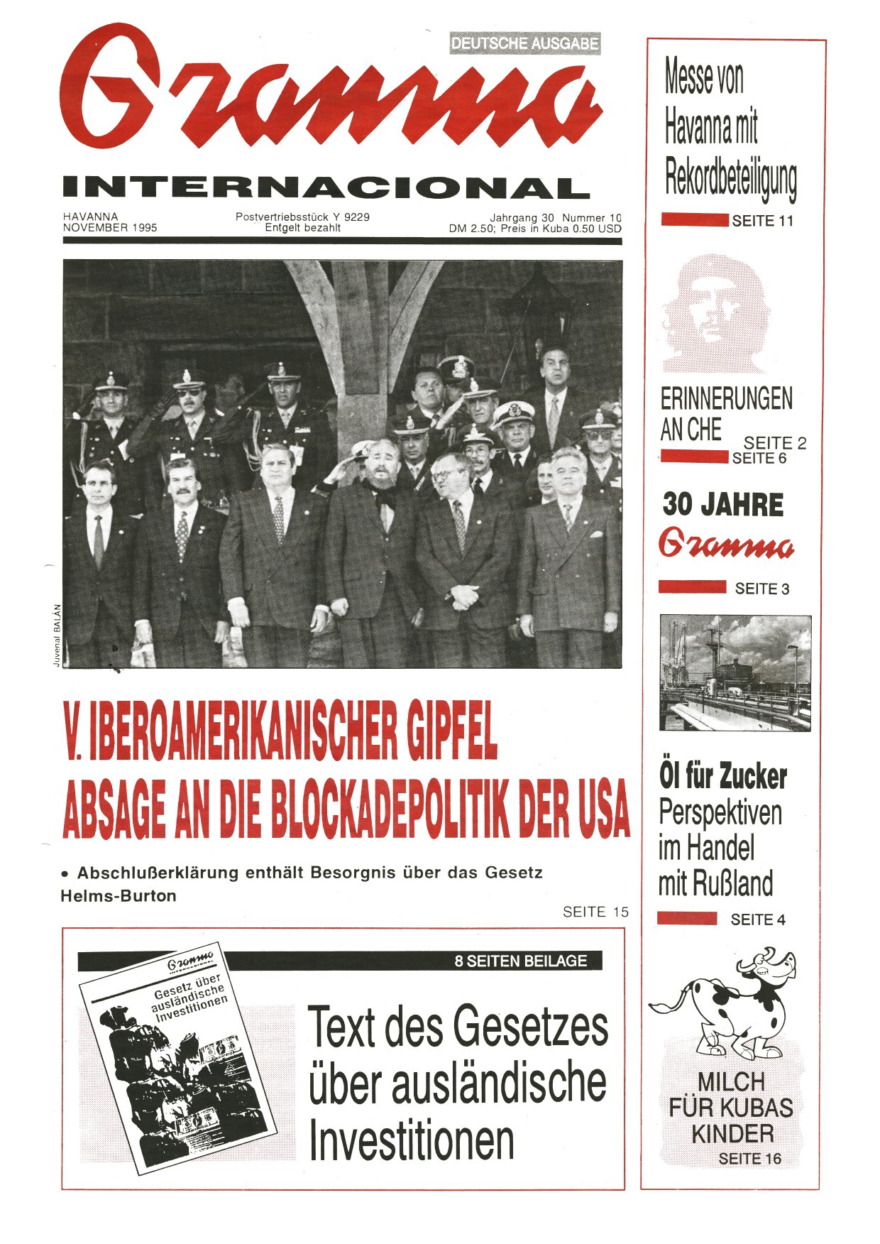 Granma Internacional November 1995