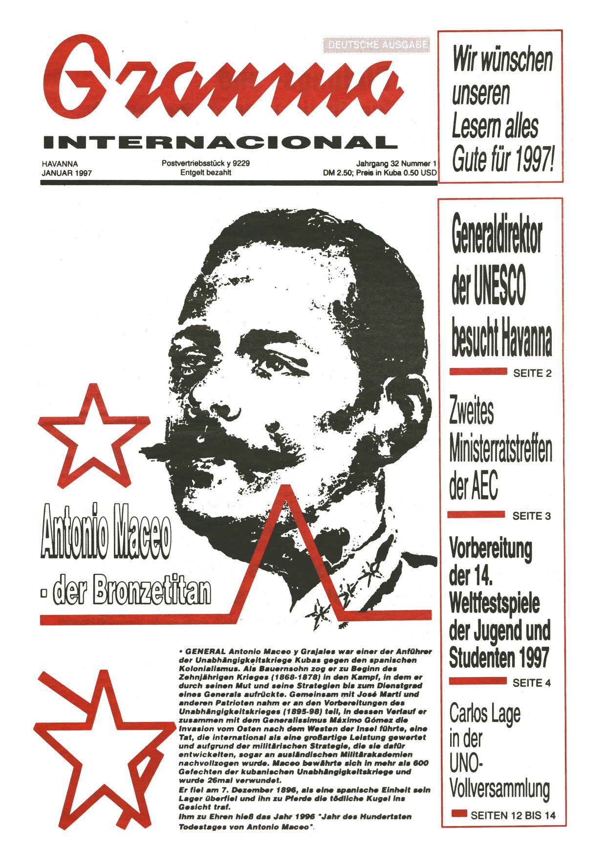 Granma Internacional Januar 1997