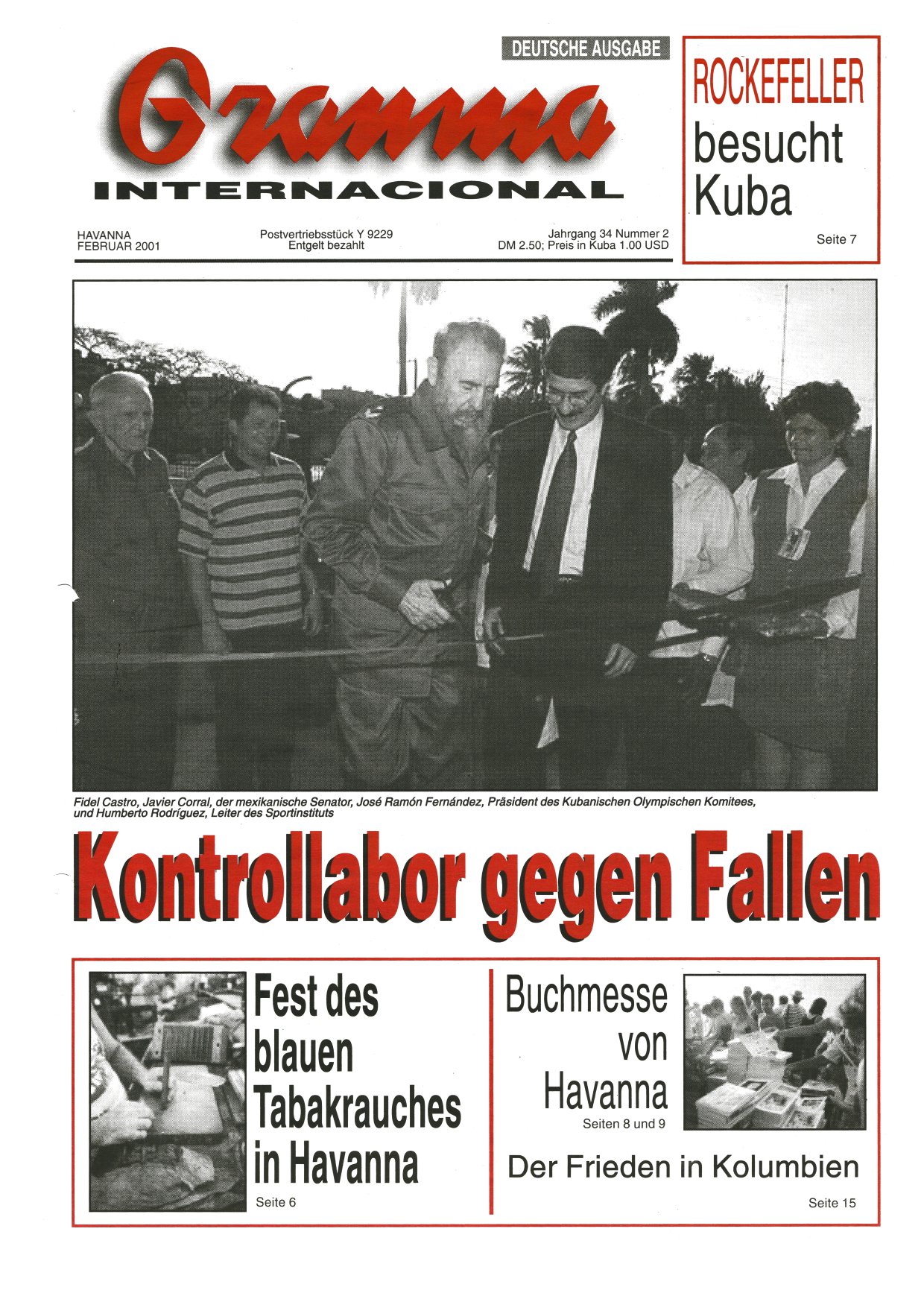 Granma Internacional Februar 2001