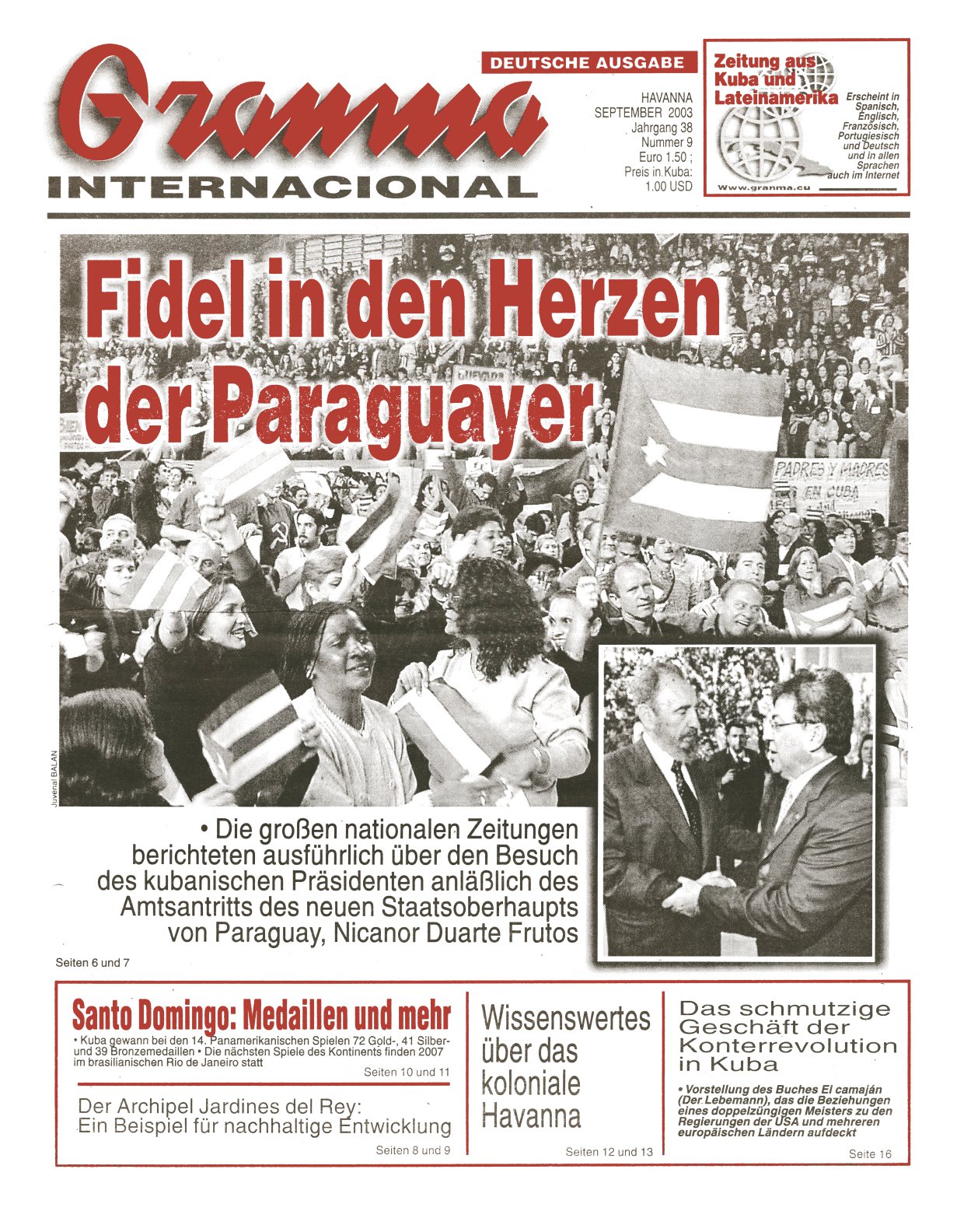 Granma Internacional September 2003