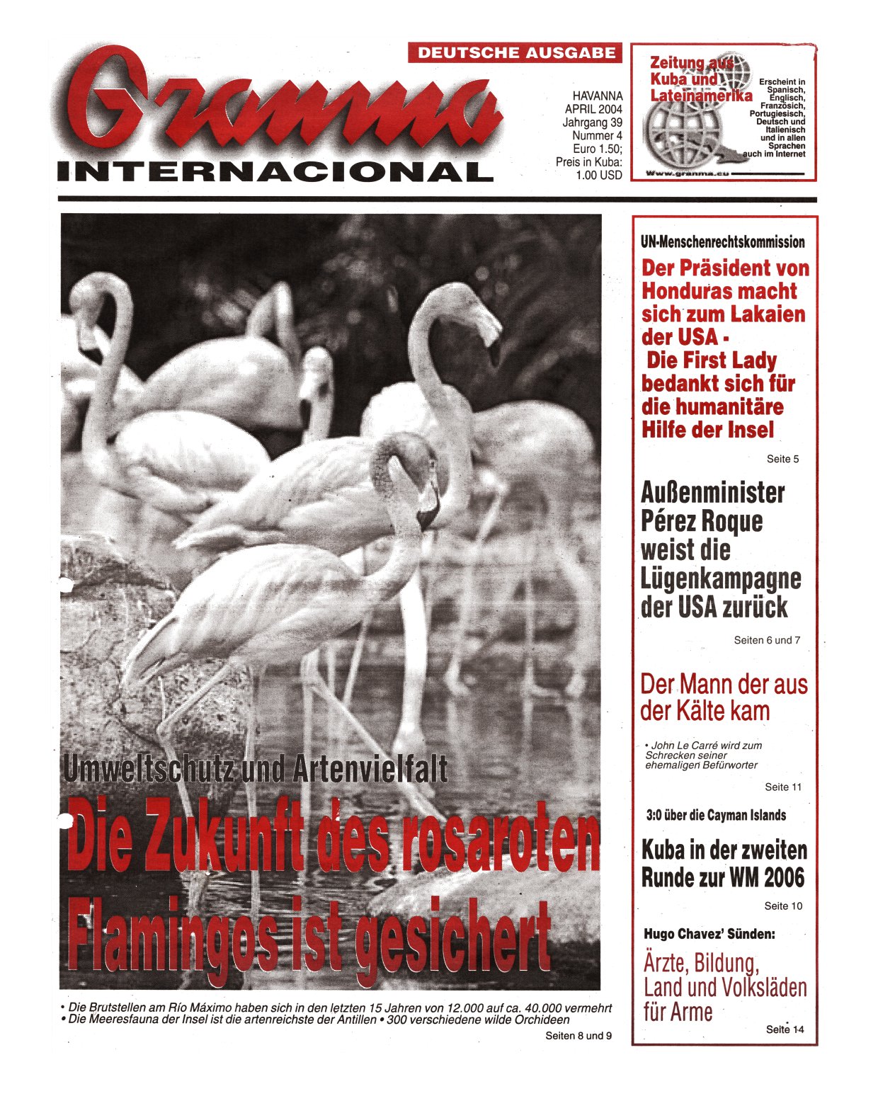 Granma Internacional April 2004