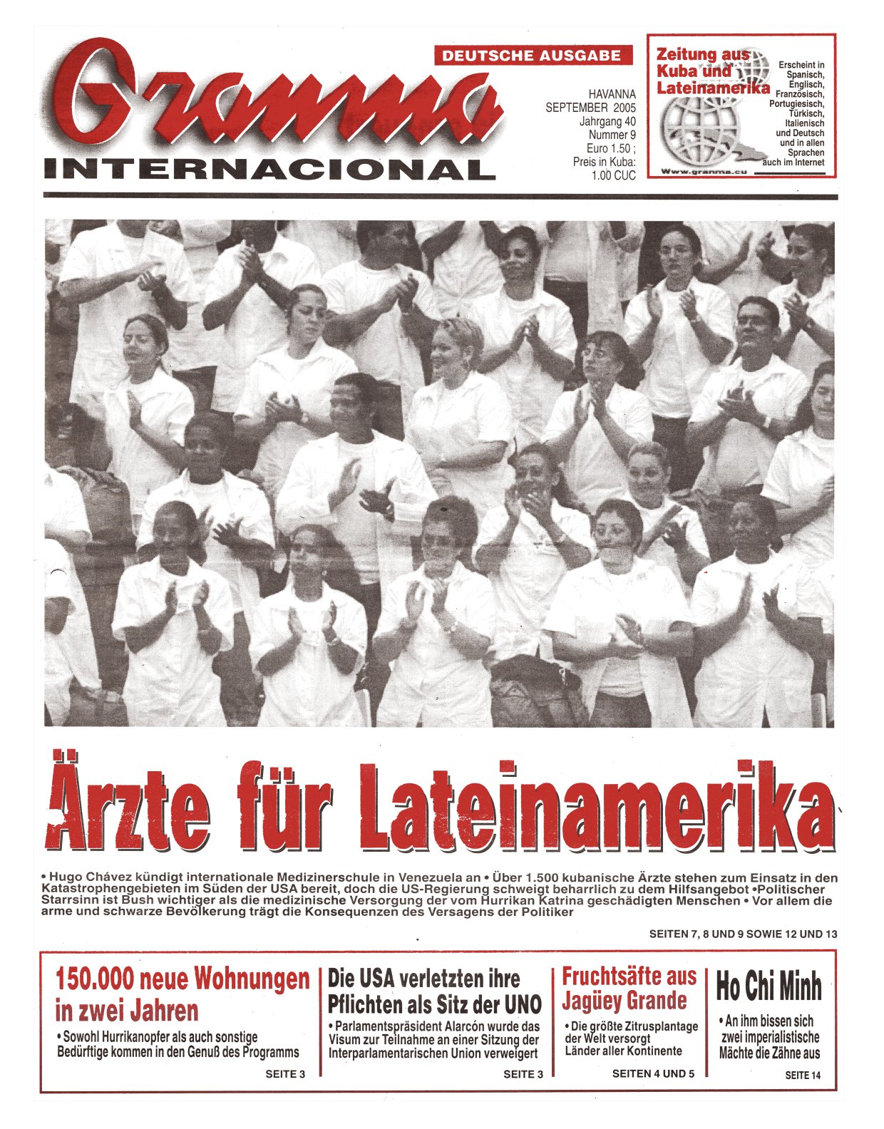 Granma Internacional September 2005
