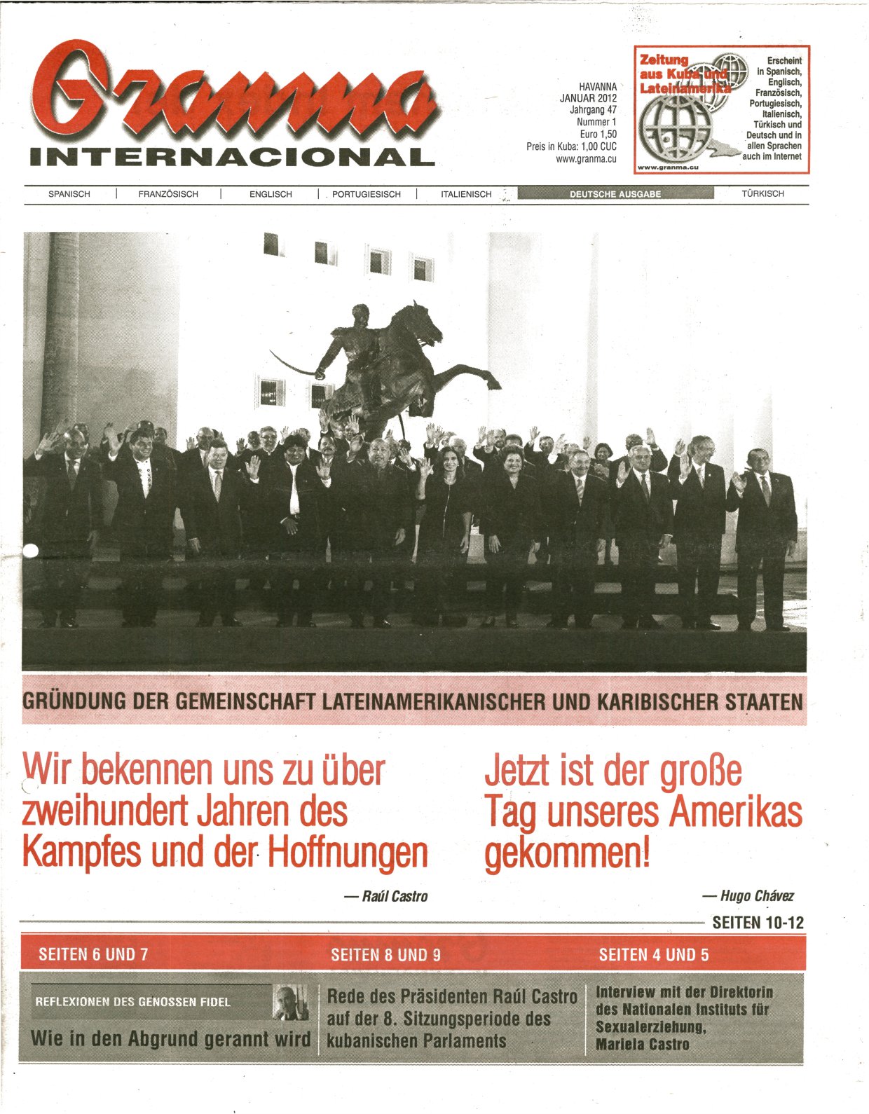 Granma Internacional Januar 2012