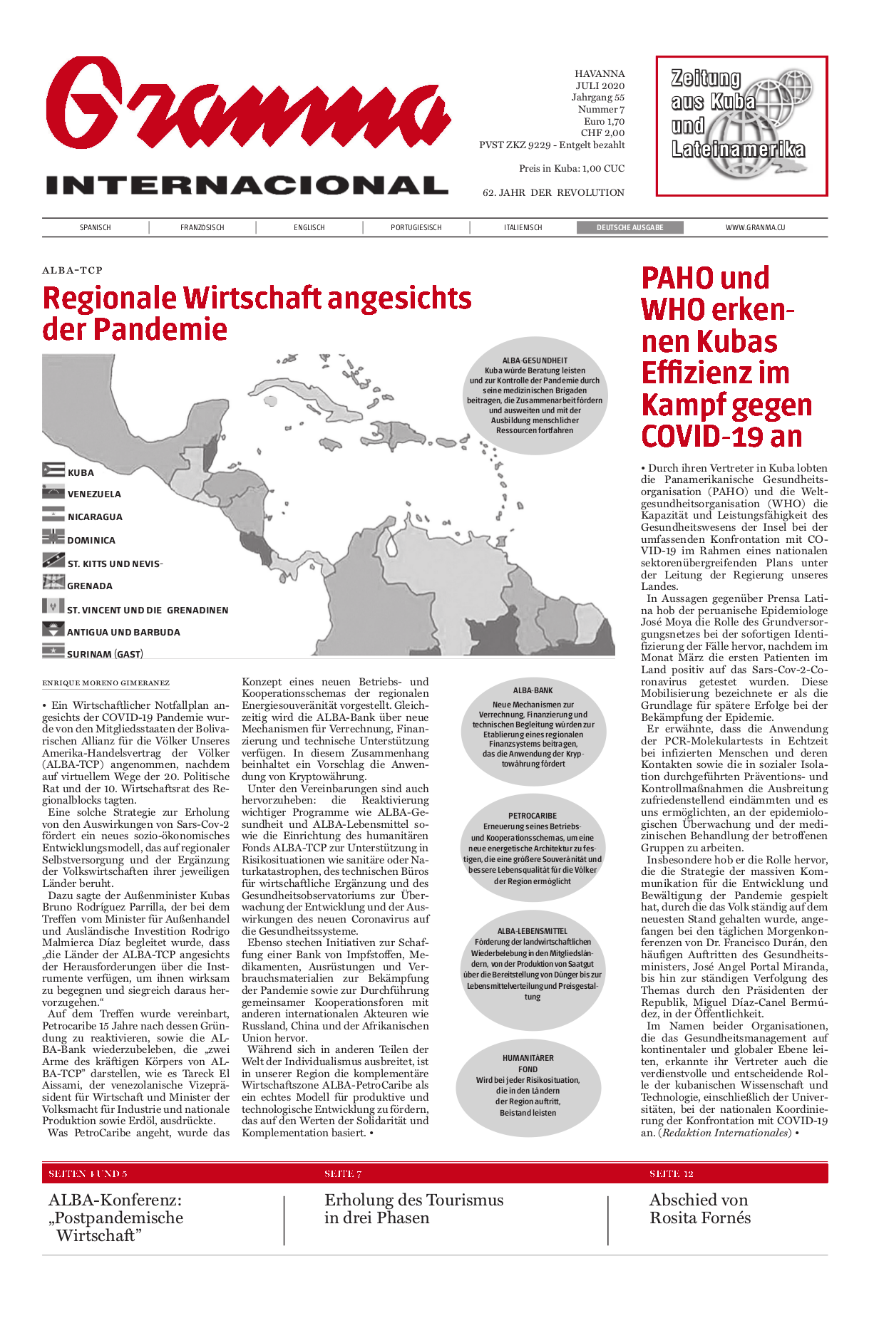 Granma Internacional Juni 2020