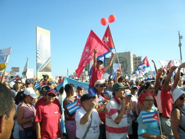 1. Mai Demonstration Havanna