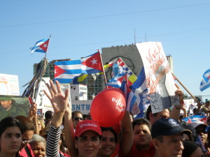 1. Mai Demonstration Havanna