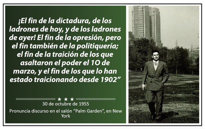 Fidel Castro 1955 Palm Garden