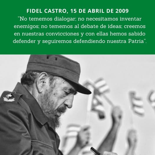 Reflexionen Fidel Castro