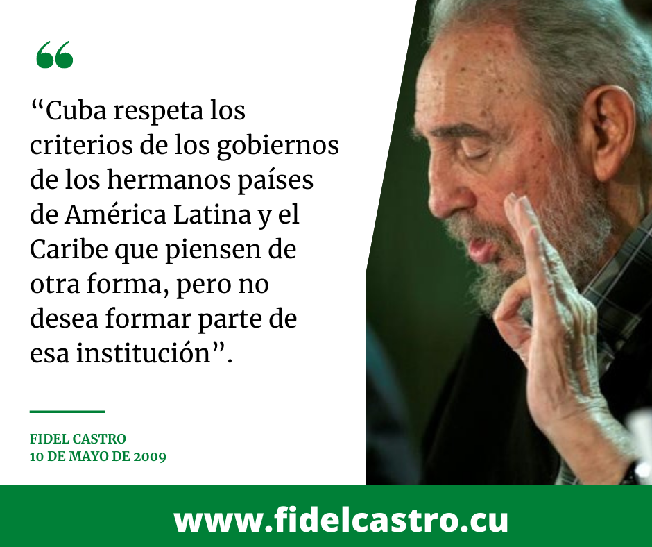 Reflexionen Fidel Castro